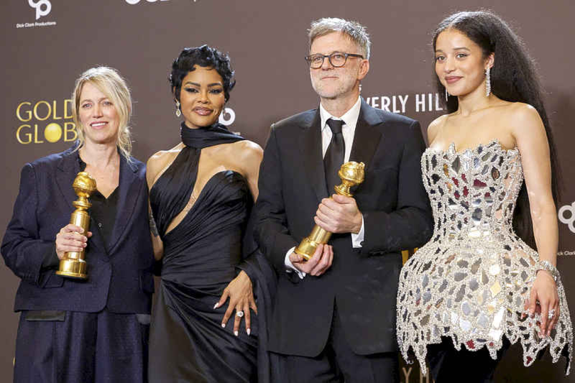 'One Battle,' 'Hamnet' claim top trophies at Golden Globes